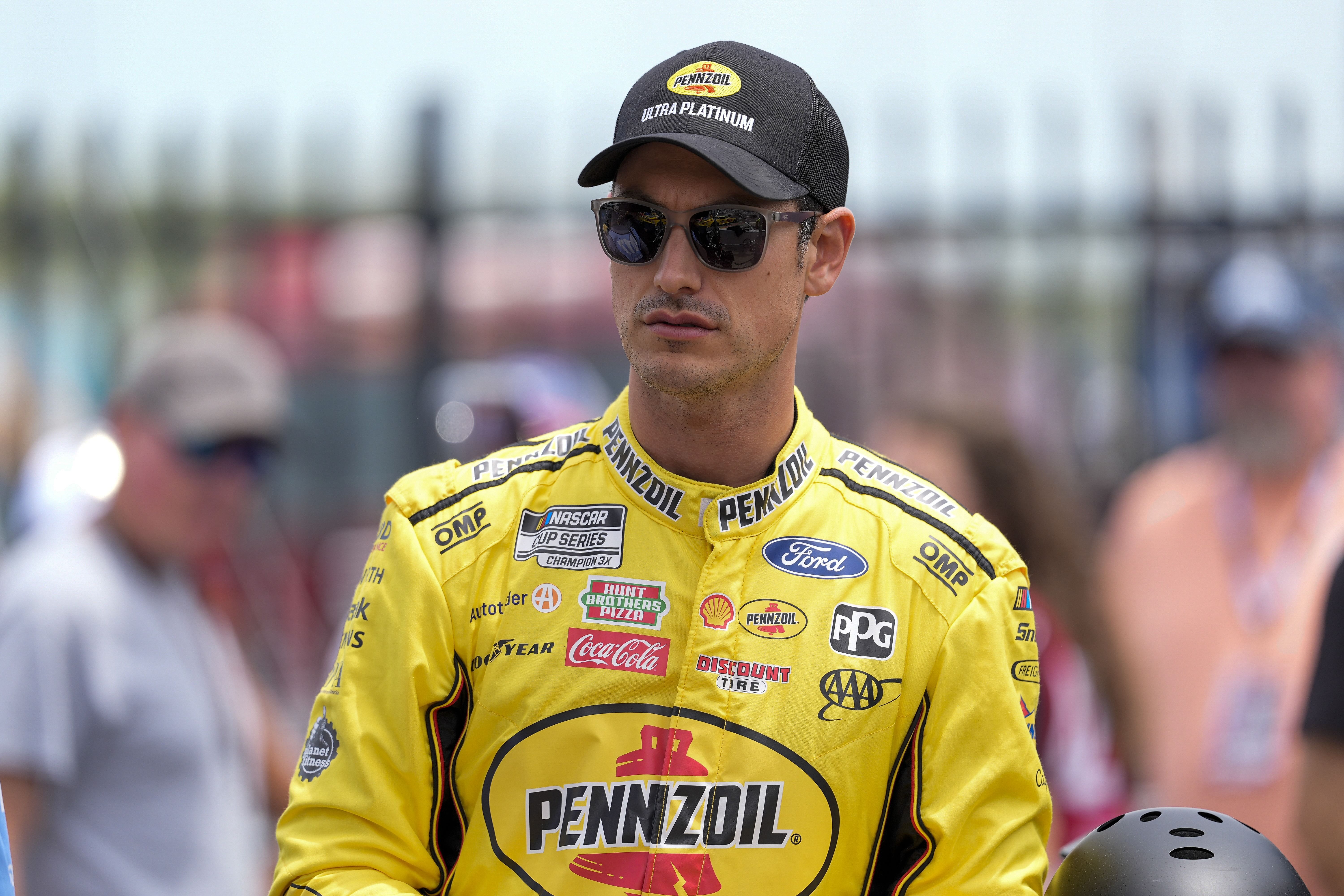 NASCAR: Joey Logano at Charlotte - Source: Imagn